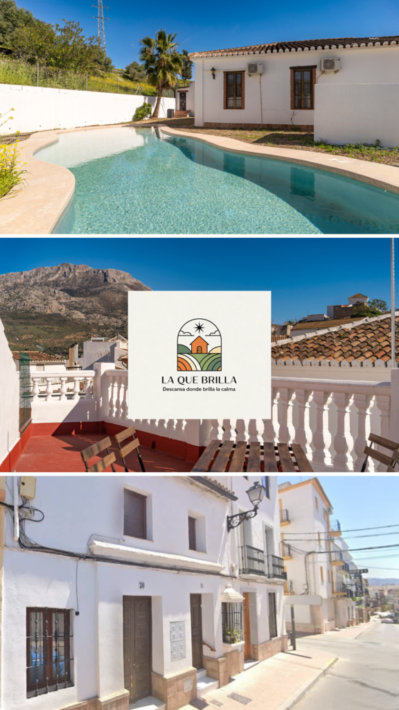 Casas rurales con encanto en Málaga y Ronda con piscina, terraza y vistas a la montaña